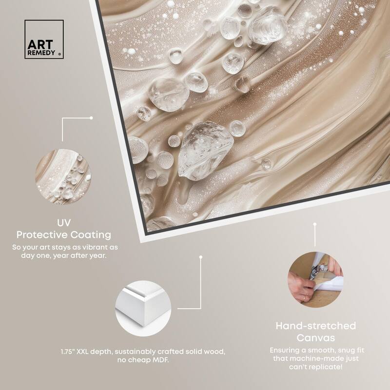 Viscous Veils II Canvas by Art Remedy