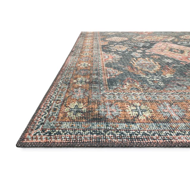 Alexander Home Leanne Traditional Distressed Printed Area Rug On Sale