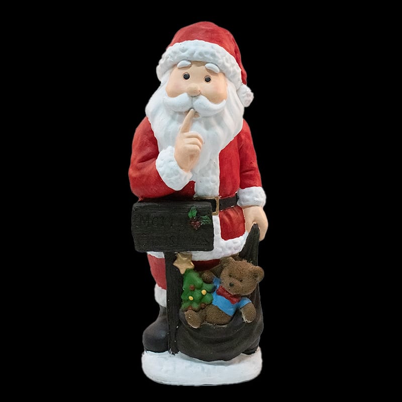 Christmas 3 ft. Santa with Gifts Figurine
