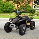 preview thumbnail 2 of 7, Electric Motorized Quad Battery Powered Vehicle with Forward/Reverse Switch for 18-36 Months Old Toddlers, Black
