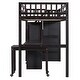 preview thumbnail 50 of 56, Twin Loft Bed w/Stairs, Bookshelf, Drawers, Desk & Wardrobe, Space-Saving for Kids & Teens.