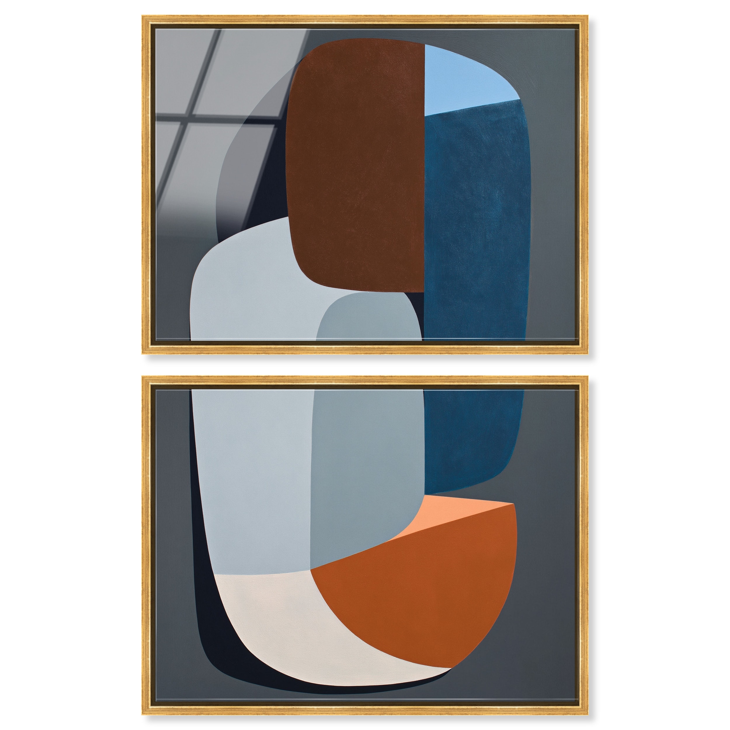 Terrestrial Shift I Living Room Wall Art Set Acrylic by Art Remedy
