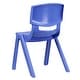 preview thumbnail 30 of 33, 4 Pack Plastic Stack School Chair with 15.5"H Seat, 3rd-7th School Chair
