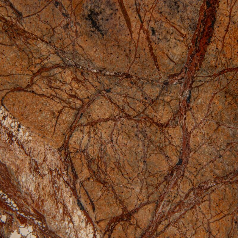 Marble Round Soapdish - 5.0"L x 5.0"W x 1.0"H