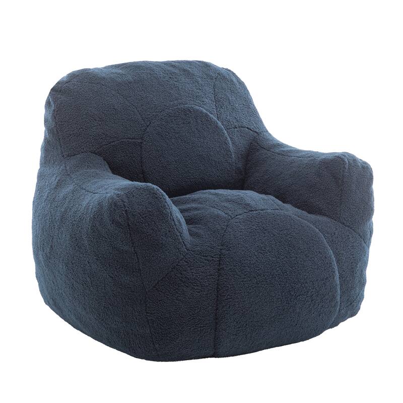 Bean Bag Chair Soft Fluffy Lazy Sofa with Memory Foam