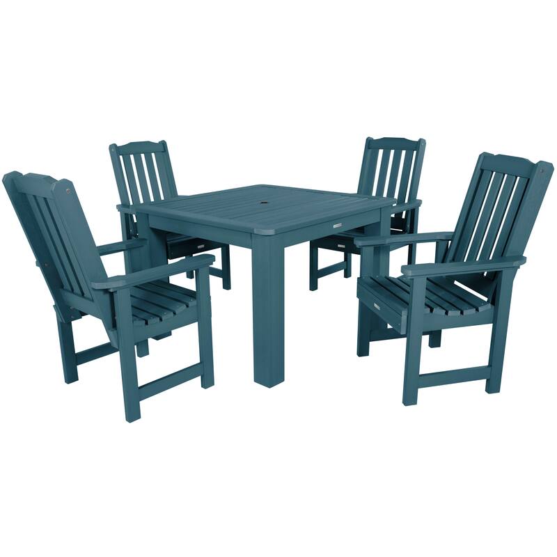 Lehigh 5-Piece Outdoor Dining Set - 42" x 42" Table, Dining-height