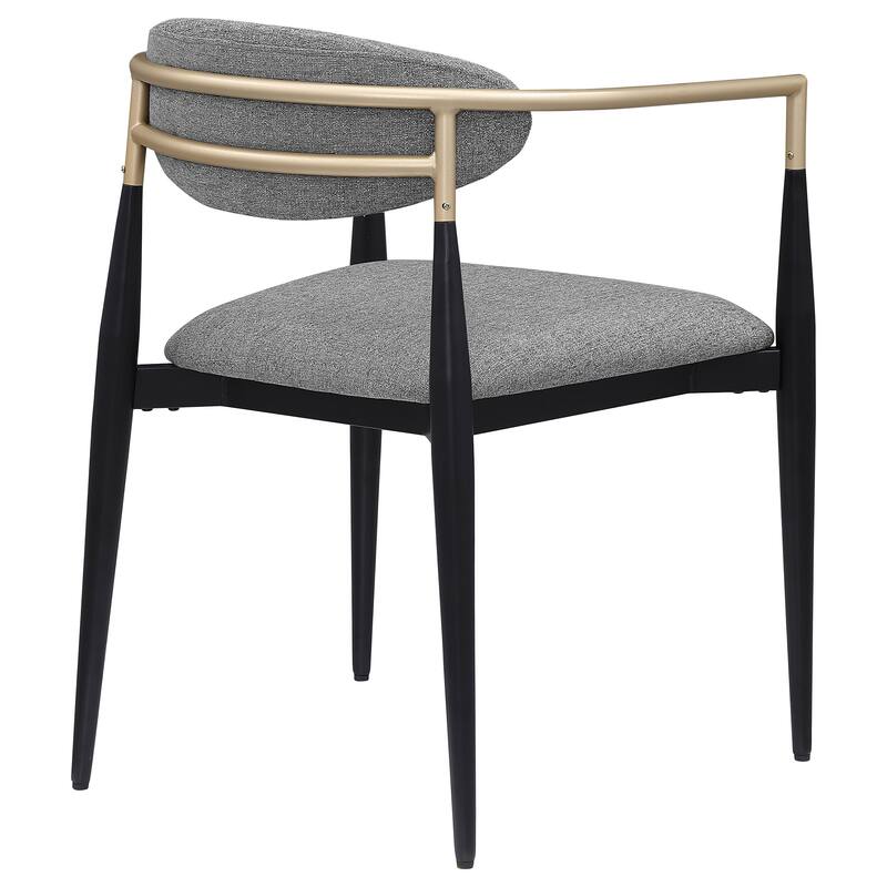 Alexis Fabric Upholstered Dining Arm Chair (Set Of 2)
