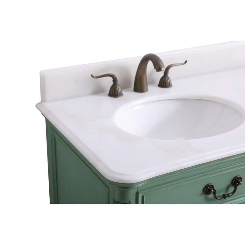60" Double Bathroom Vanity Sink