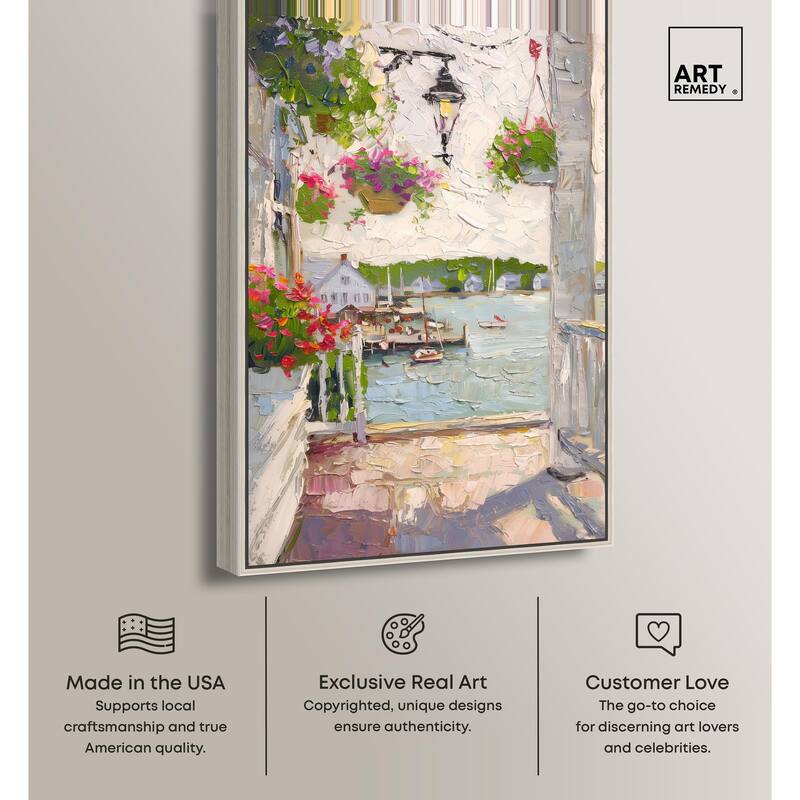 Harbor Hideaway II Canvas by Art Remedy