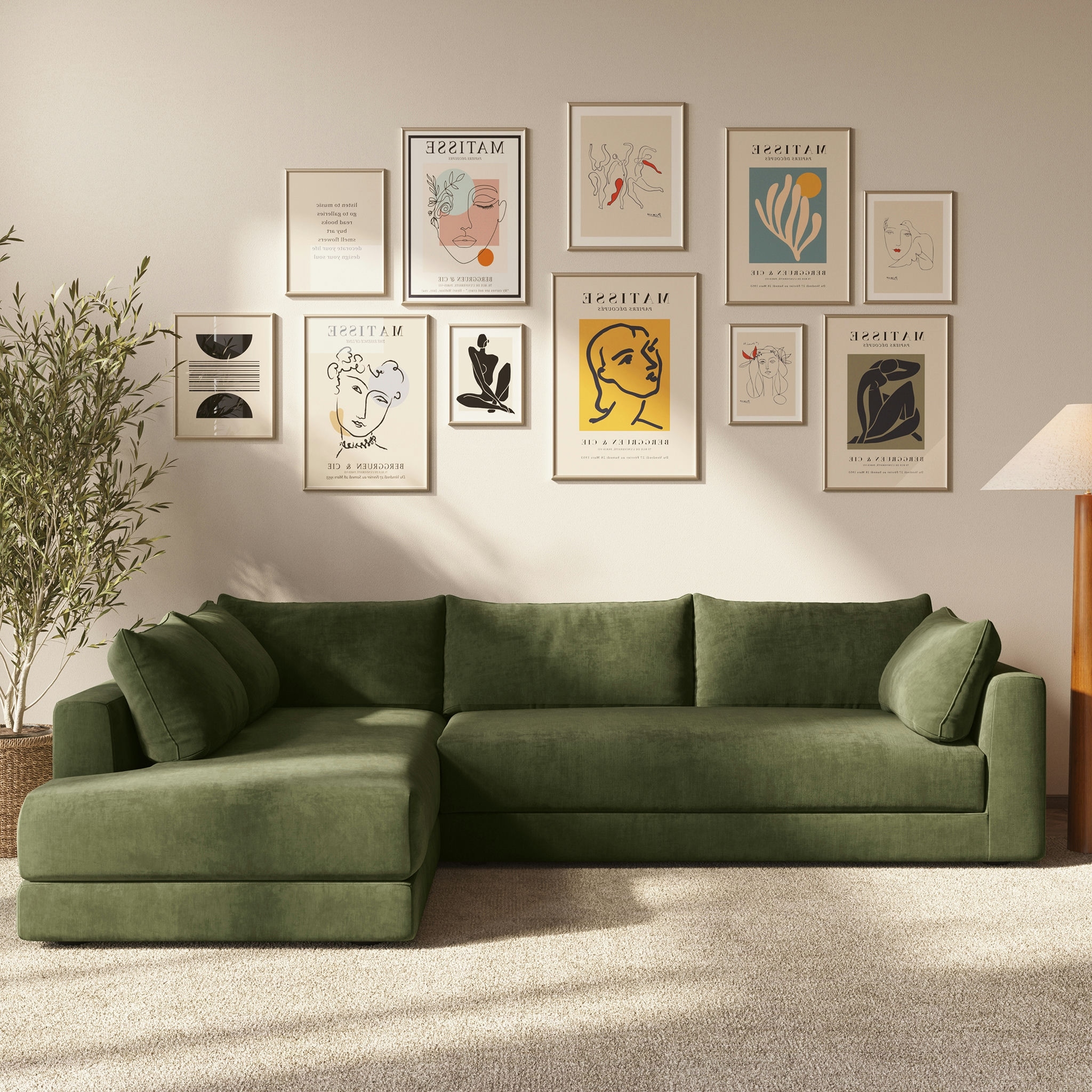 Poly & Bark Marcel Corner Sectional