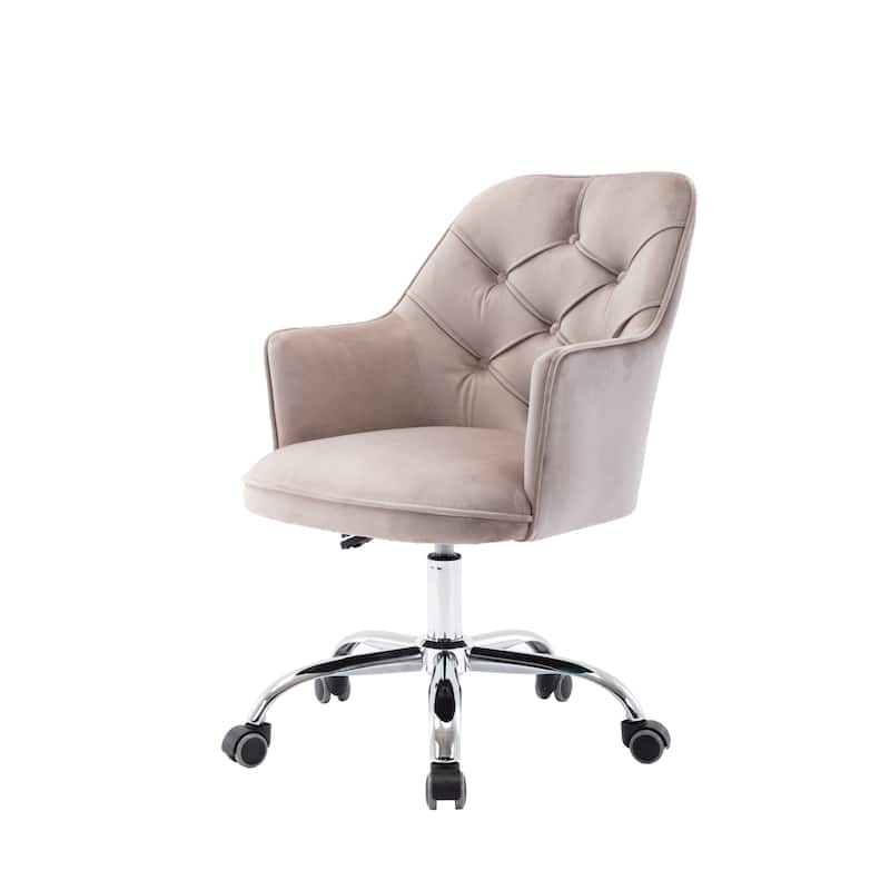 360 Degree Rotation Office Chair Adjustable Lift Upholstered Office
