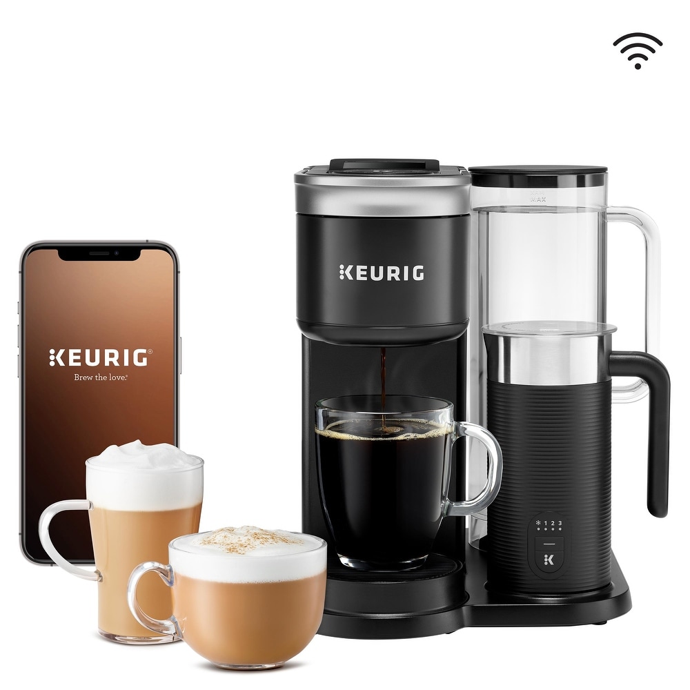 Keurig K-Slim ICED Single-Serve Coffee Maker, Alpine Blue