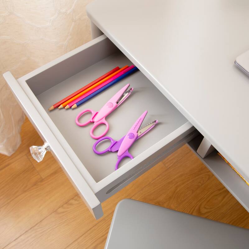 Guidecraft Kids' Dahlia Desk and Chair