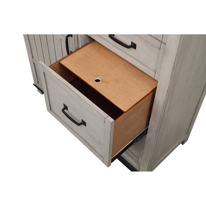 Bridgevine Home Alexandria Chest, Mountain Mist Finish