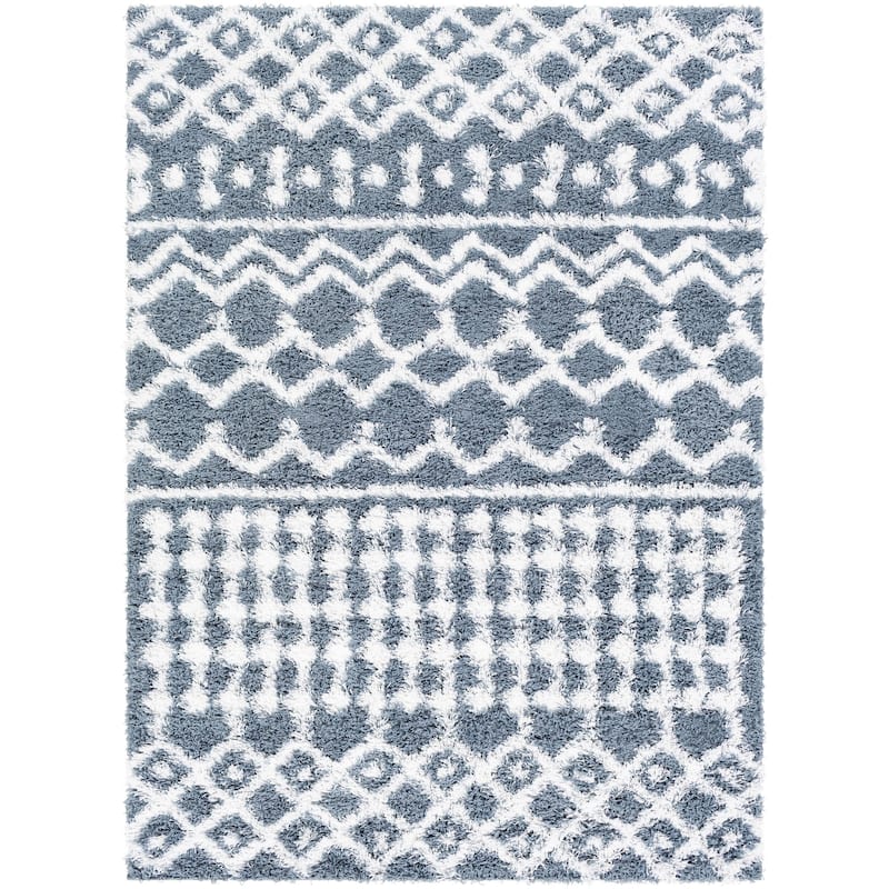 Livabliss Urban Shag Bohemian Tribal Area Rug