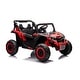preview thumbnail 6 of 5, 2 Seater Electric Car for Kids with Trunk Storage Spacetooth Music - Red
