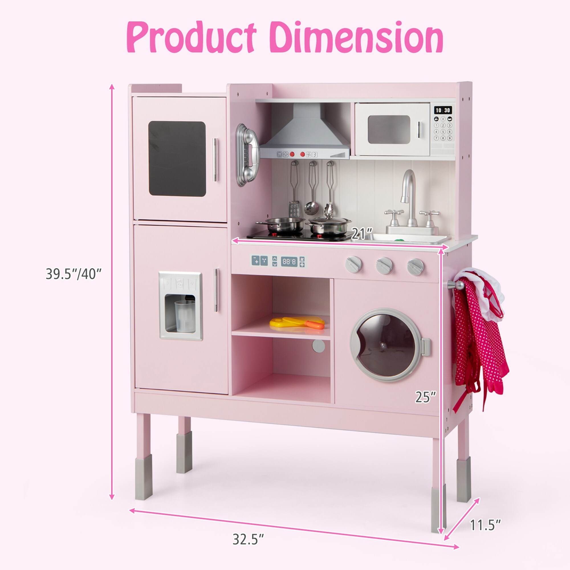 Pink deals toddler kitchen