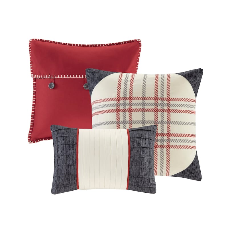 Madison Park Pioneer 7-piece Herringbone Comforter Set