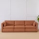 preview thumbnail 80 of 179, Mia Oversized Modular Sectional Fabric Sofa