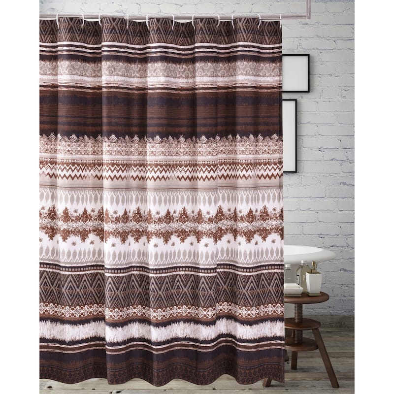 Greenland Home Fashions Southwest 72-inch Shower Curtain