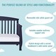 preview thumbnail 5 of 4, Dream On Me Dallas Toddler Day Bed, Navy - Navy Blue