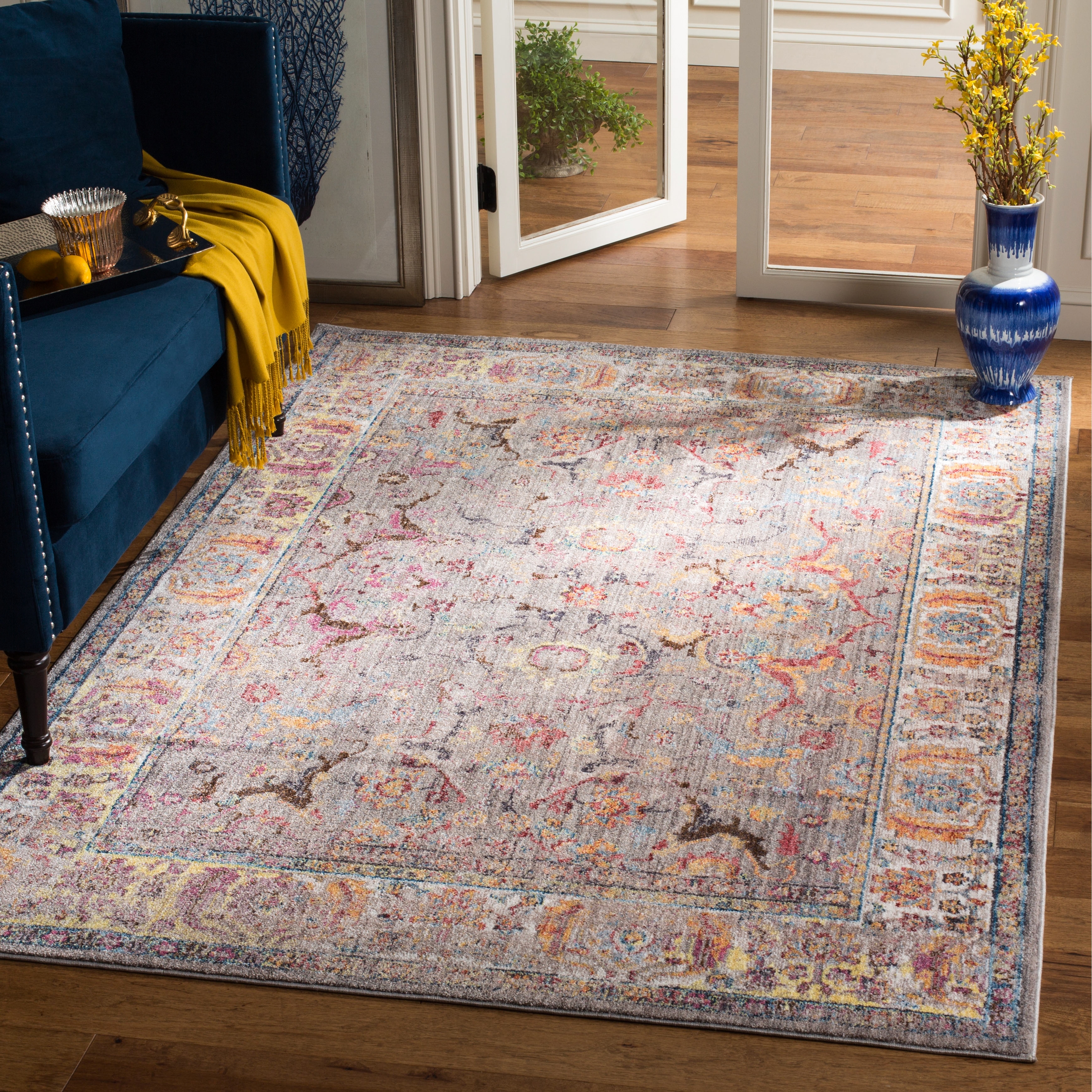 SAFAVIEH Bristol Yseult Vintage Boho Oriental Polyester Rug