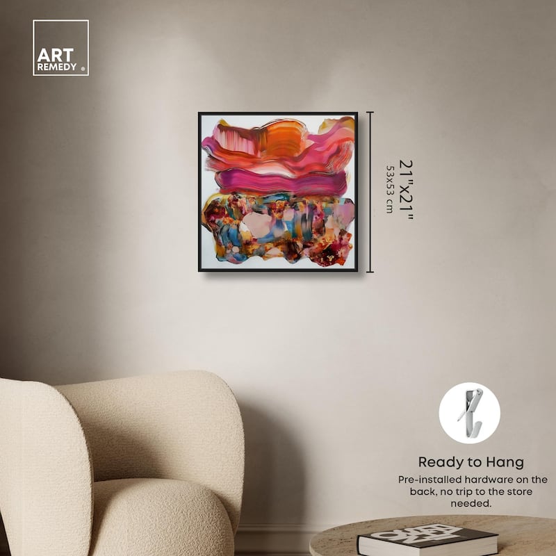 Flow State II Canvas by Art Remedy