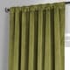 preview thumbnail 115 of 165, Exclusive Fabrics Signature Plush Velvet Hotel Blackout Curtains (1 Panel) - Luxury Soft Drapery for Light Control & Elegance