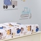 preview thumbnail 4 of 3, Bedtime Originals Construction Zone Changing Pad Cover - White/Trucks