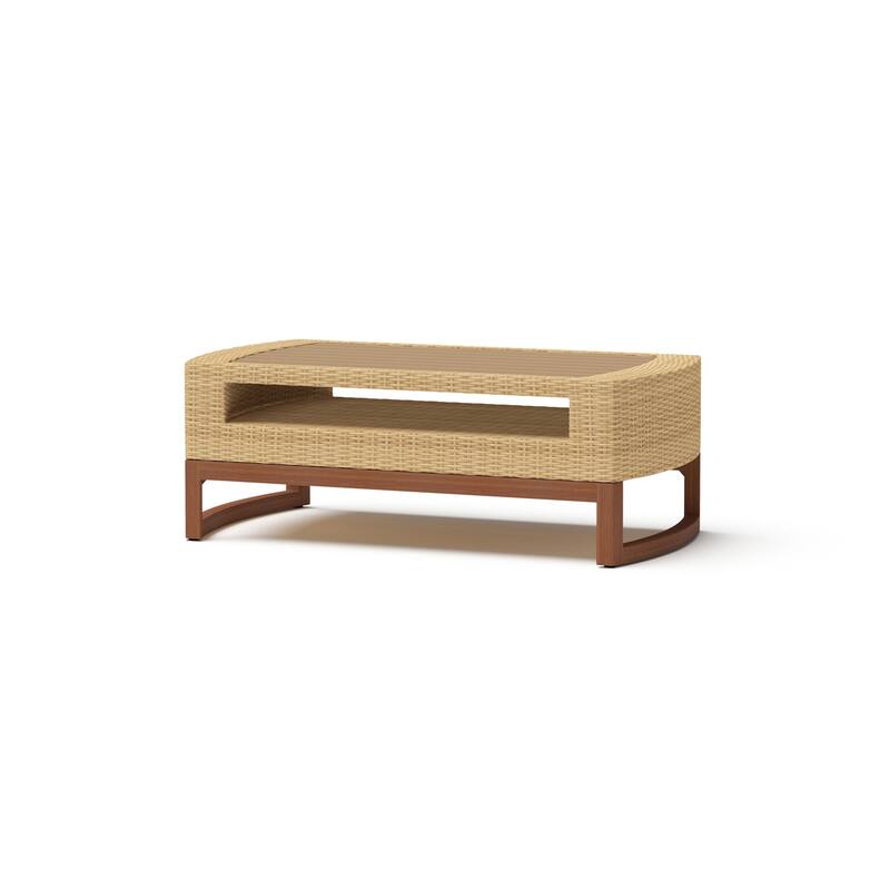 Milea 4 Piece Sunbrella Outdoor Patio Seating Set