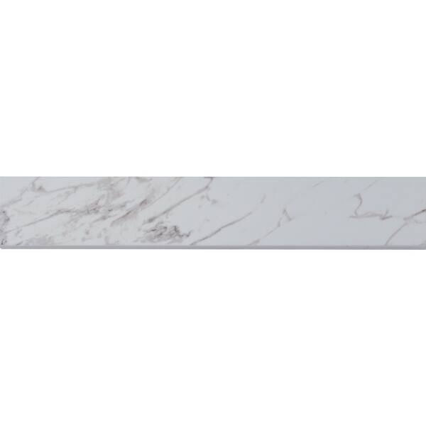 Shop Msi Npie3x18bng Pietra 18 X 3 Polished Porcelain Thin Set Bullnose Overstock 31051606