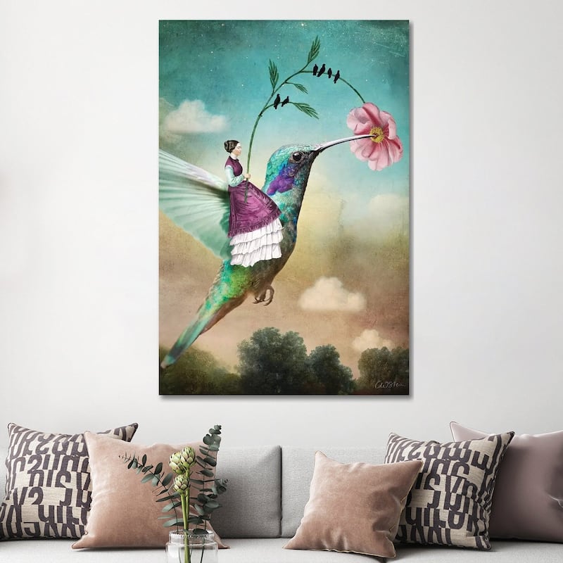 iCanvas "Of Wands" by Catrin Welz-Stein Canvas Print