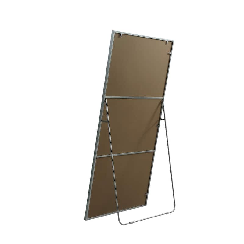 Indigo Home Metal Frame Rectangle Full Length Mirror 36x72 Inch