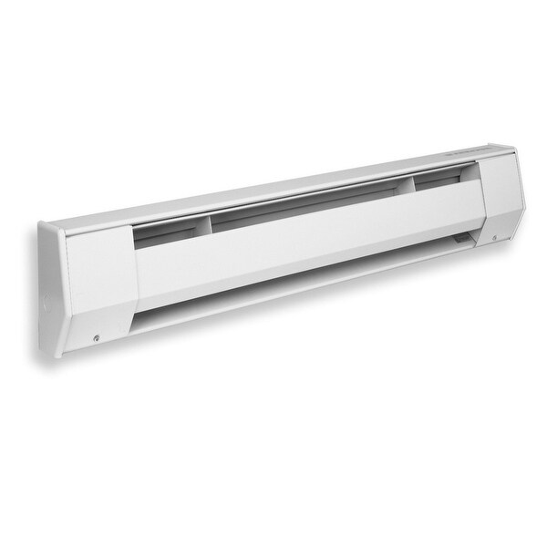 King 4K2010BW 1000W 208V 48 inch Baseboard Heater - White