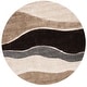 preview thumbnail 26 of 25, SAFAVIEH Florida Shag Cirilla Abstract Wave 1.2-inch Thick Rug