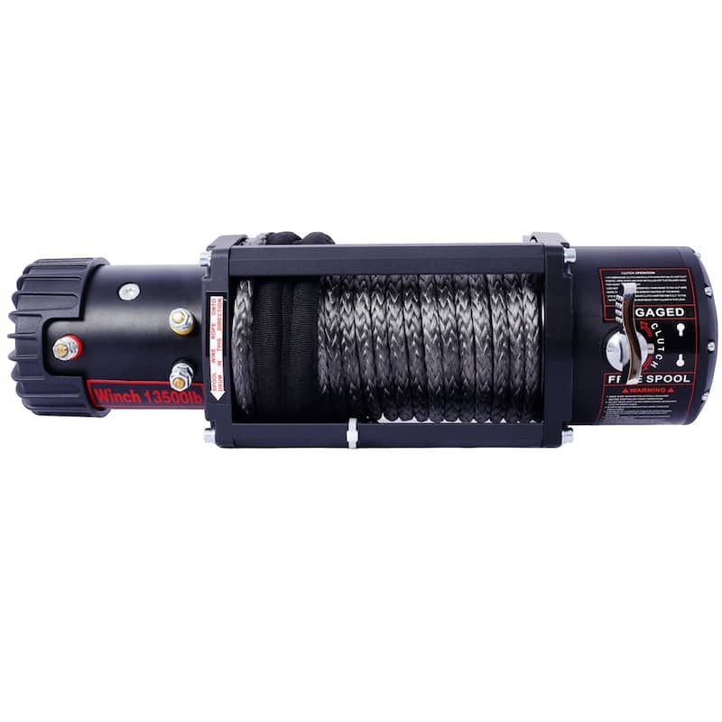 13500 lb Electric Winch with Wireless Remote and 12V DC Power