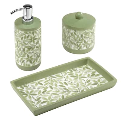 Avanti Linens Stratford 3-Piece Vanity Set