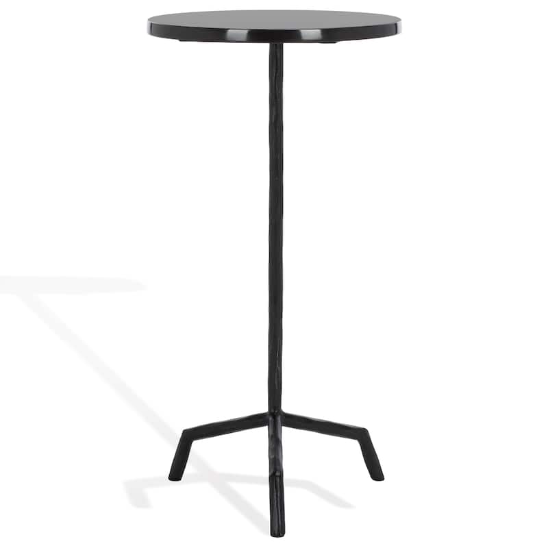 SAFAVIEH Couture Fabrianna Marble Top Drink Table - 12"W x 12"D x 24"H