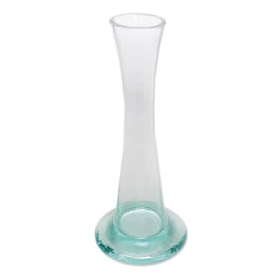 Novica Handmade Through You Blown Glass Vase