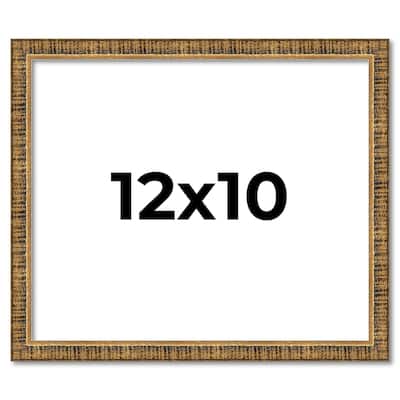 12x10 Frame Gold Kingsley Distressed Solid Wood Picture Frame Width