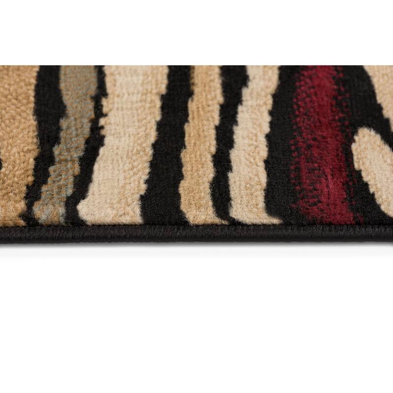 Lagoon Modern & Contemporary Abstract Indoor Area Rug