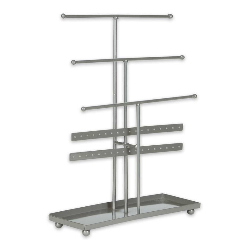 DII 3 Tier Jewelry Organizer Black