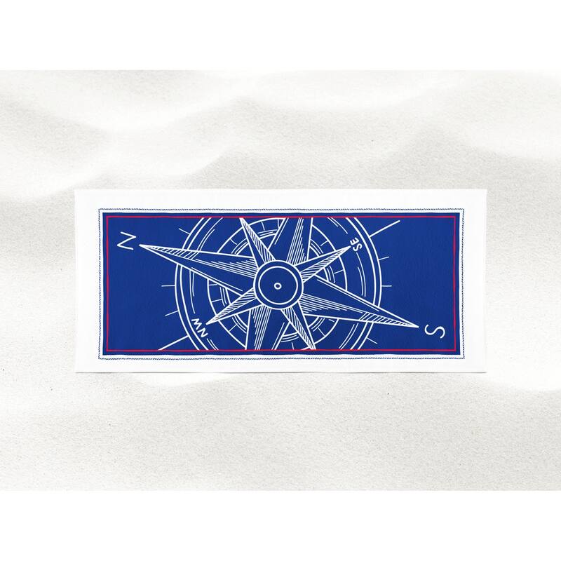 Arkwright Cotton Printed Novelty Beach Towel - 30x60 Inches