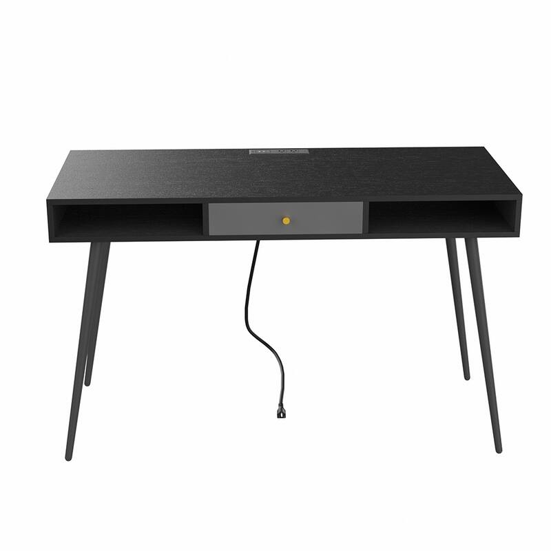 Computer Desk with USB Ports,Power Outlet and Drawers Bed Bath