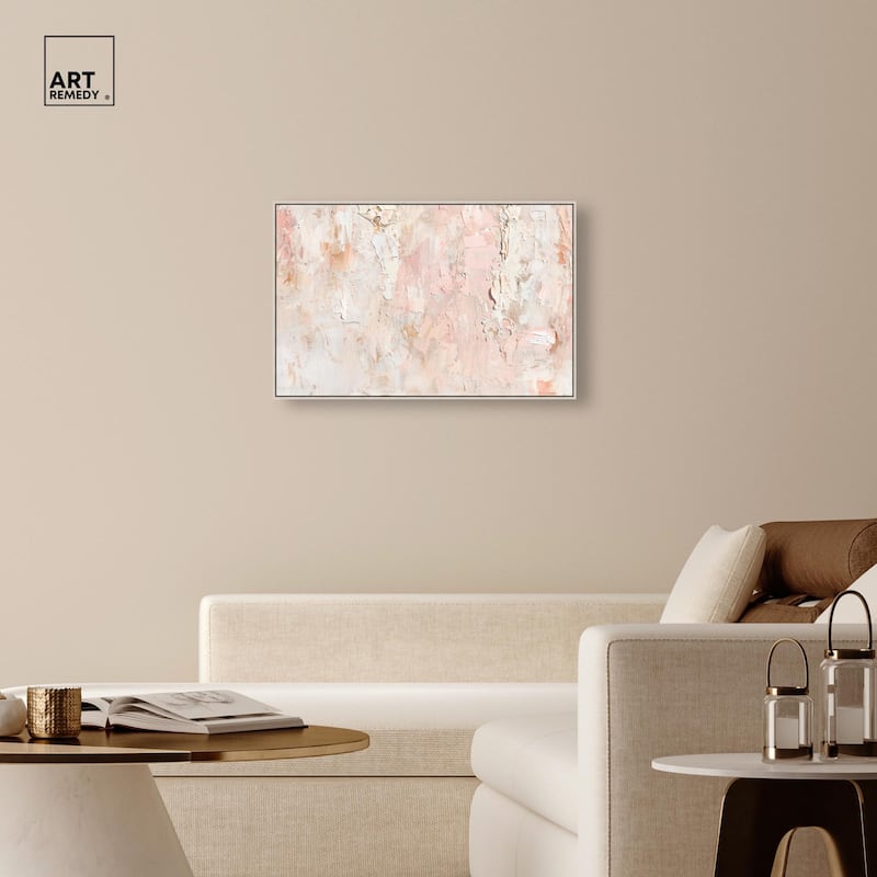 Impasto Layers Canvas by Art Remedy
