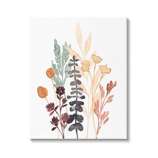 Curated visual reference: Picture Idea: Stupell Country Cottage Herbs Layered Botanicals Stretched Canvas Wall