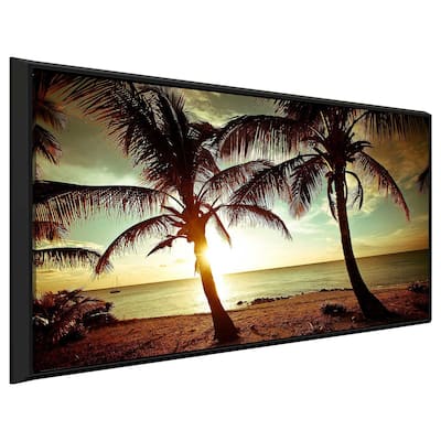 "Bimini Sunset" Print on Floating Canvas
