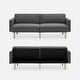preview thumbnail 13 of 34, Mopio Chloe Futon Convertible Sofa Sleeper Futon