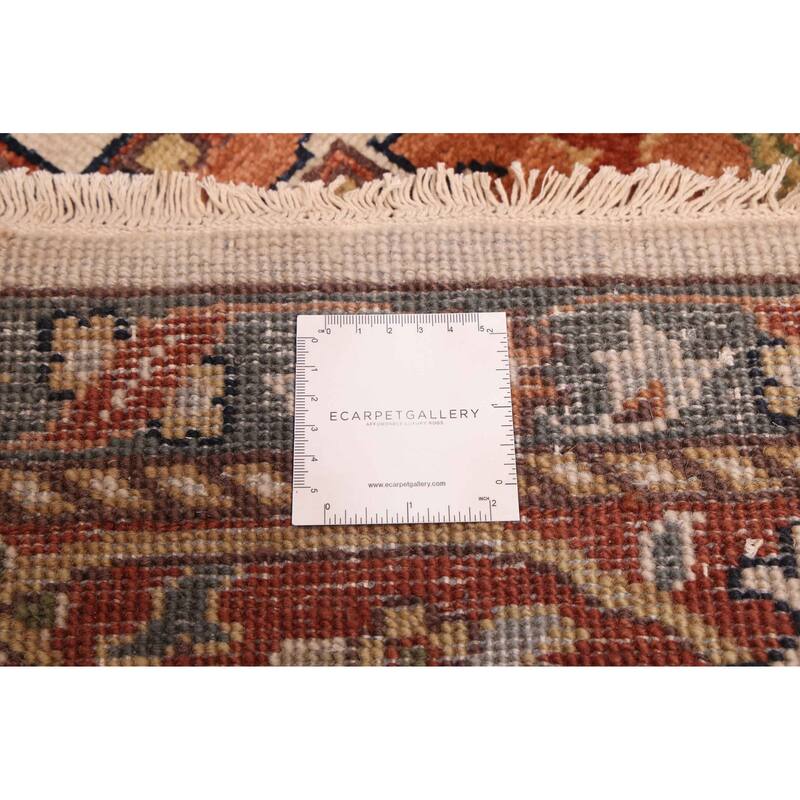 ECARPETGALLERY Hand-knotted Jules Sultane Ivory Wool Rug - 7'11 x 9'10