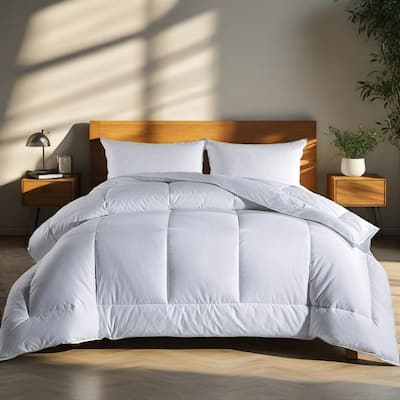 All Season Down Alternative Comforter Soft Cover with Jacquard